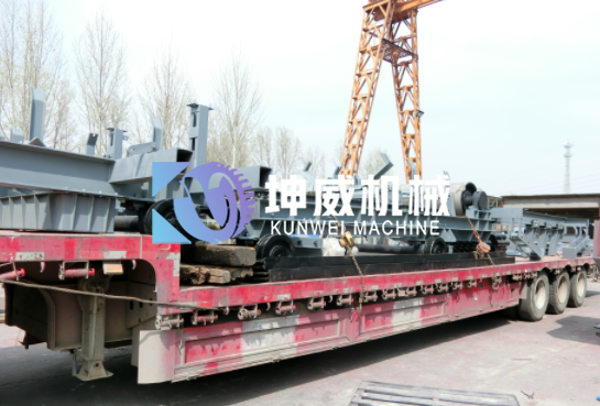 湖北皮帶輸送機(jī)發(fā)貨現(xiàn)場