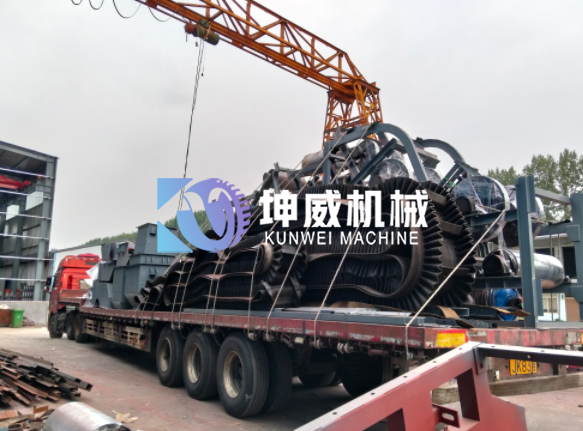 大傾角皮帶輸送機